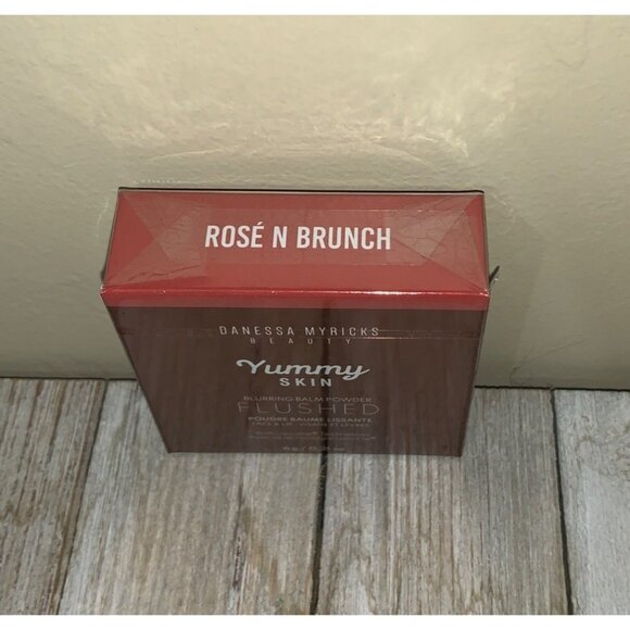 Danessa Myricks Beauty Yummy Skin Blurring Balm Powder Flushed ROSE N BRUNCH 6 G - Picture 2 of 4